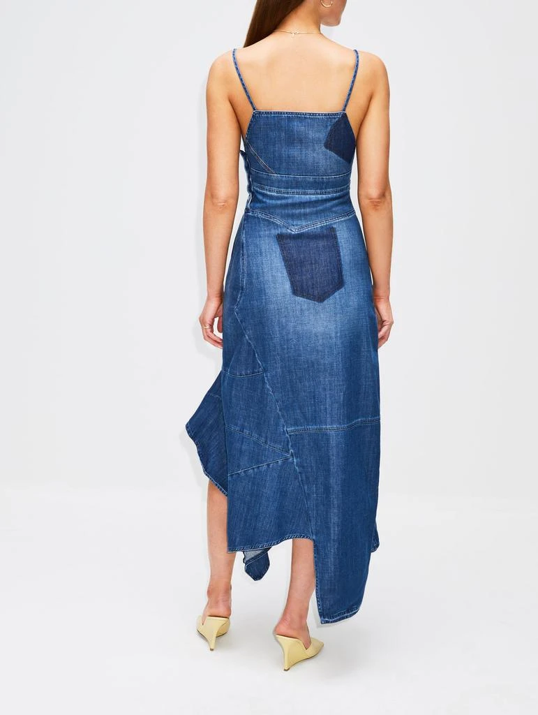 商品Loewe|Denim Ruffle Dress,价格¥3894,第4张图片详细描述