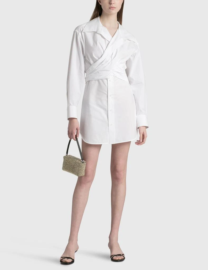 商品Alexander Wang|Cross Drape Shirt Dress,价格¥1440,第4张图片详细描述