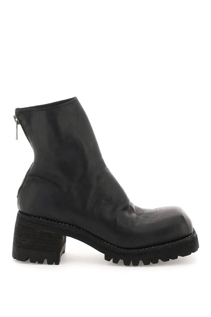 商品guidi|Guidi leather ankle boots with squared toe,价格¥4065,第1张图片