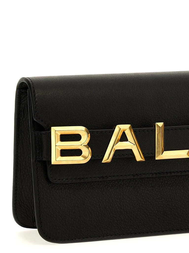 商品Bally|Bally Logo Plaque Shoulder Strap Crossbody Bag,价格¥6618,第3张图片详细描述