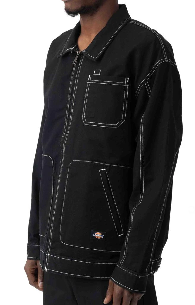 商品DICKIES|(JTR01BKX) Reworked Eisenhower Jacket - Black ,价格¥286,第2张图片详细描述