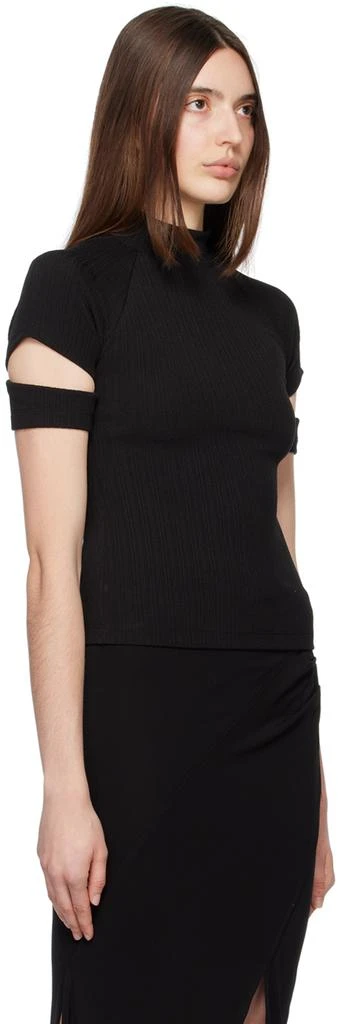 商品Helmut Lang|Black Cutout T-Shirt,价格¥1556,第2张图片详细描述