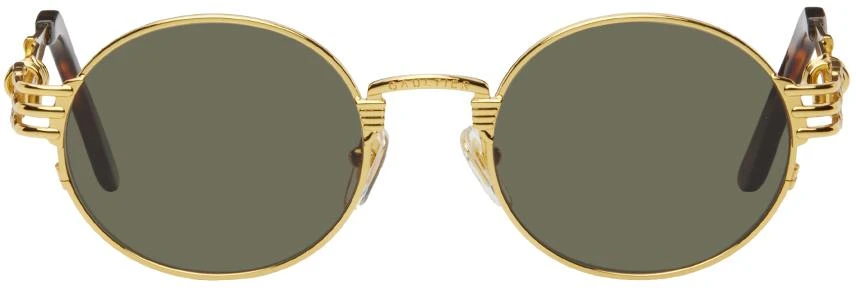 商品Jean Paul Gaultier|Gold 56-6106 Sunglasses,价格¥4326,第1张图片