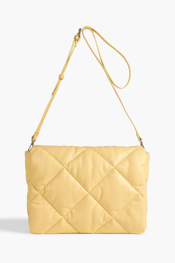 Brynnie quilted leather shoulder bag商品第3张图片规格展示