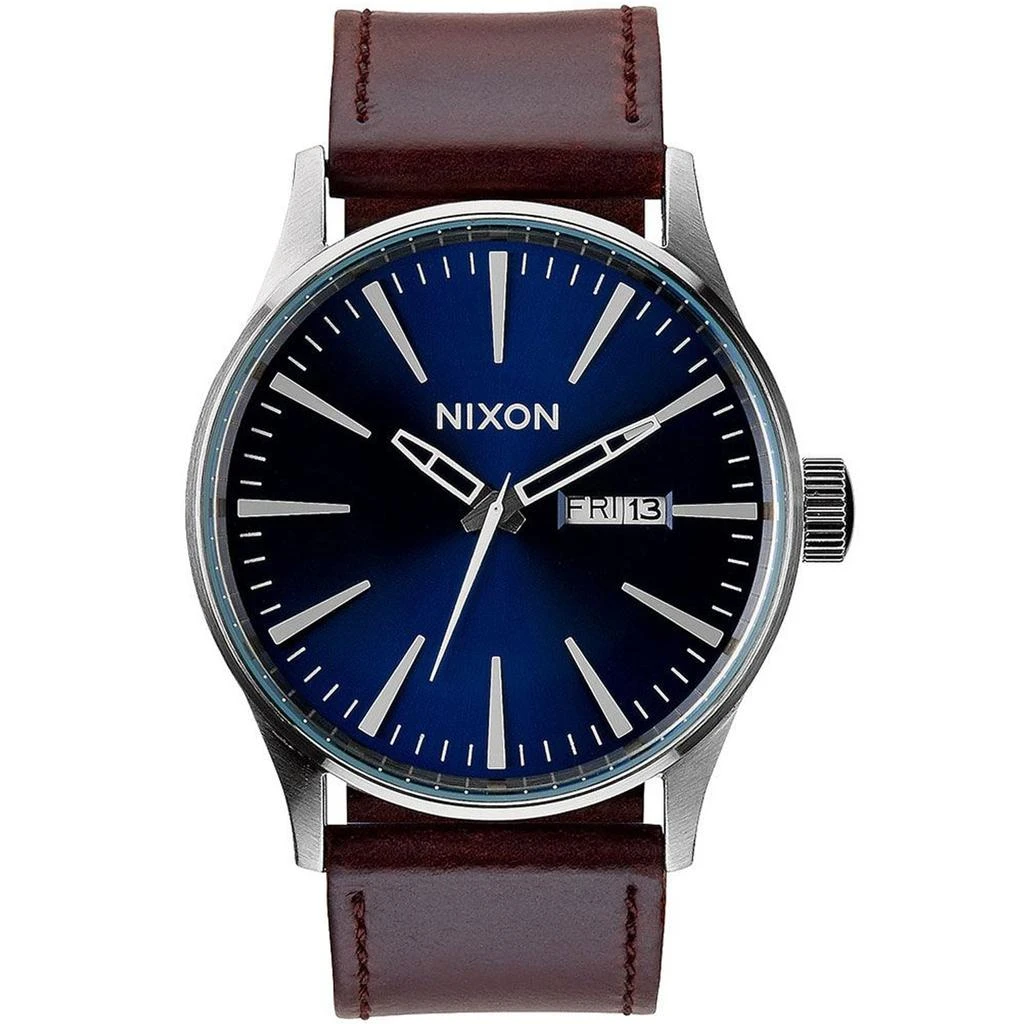 商品Nixon|Nixon Men's Sentry Blue Dial Watch,价格¥952,第1张图片