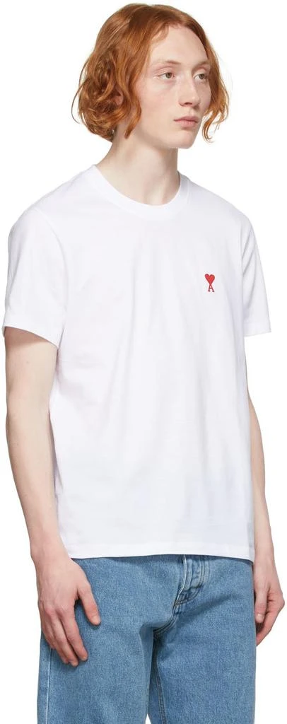 商品AMI|White Ami de Cœur T-Shirt,价格¥640,第2张图片详细描述