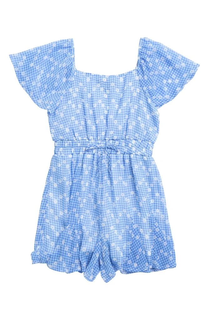 商品Trixxi|Kids' Floral Print Chiffon Romper,价格¥96,第1张图片