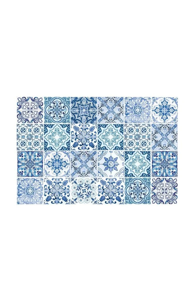 商品WALPLUS|Blue Turkish Mediterranean Wall Tiles - Pack of 5,价格¥329,第1张图片
