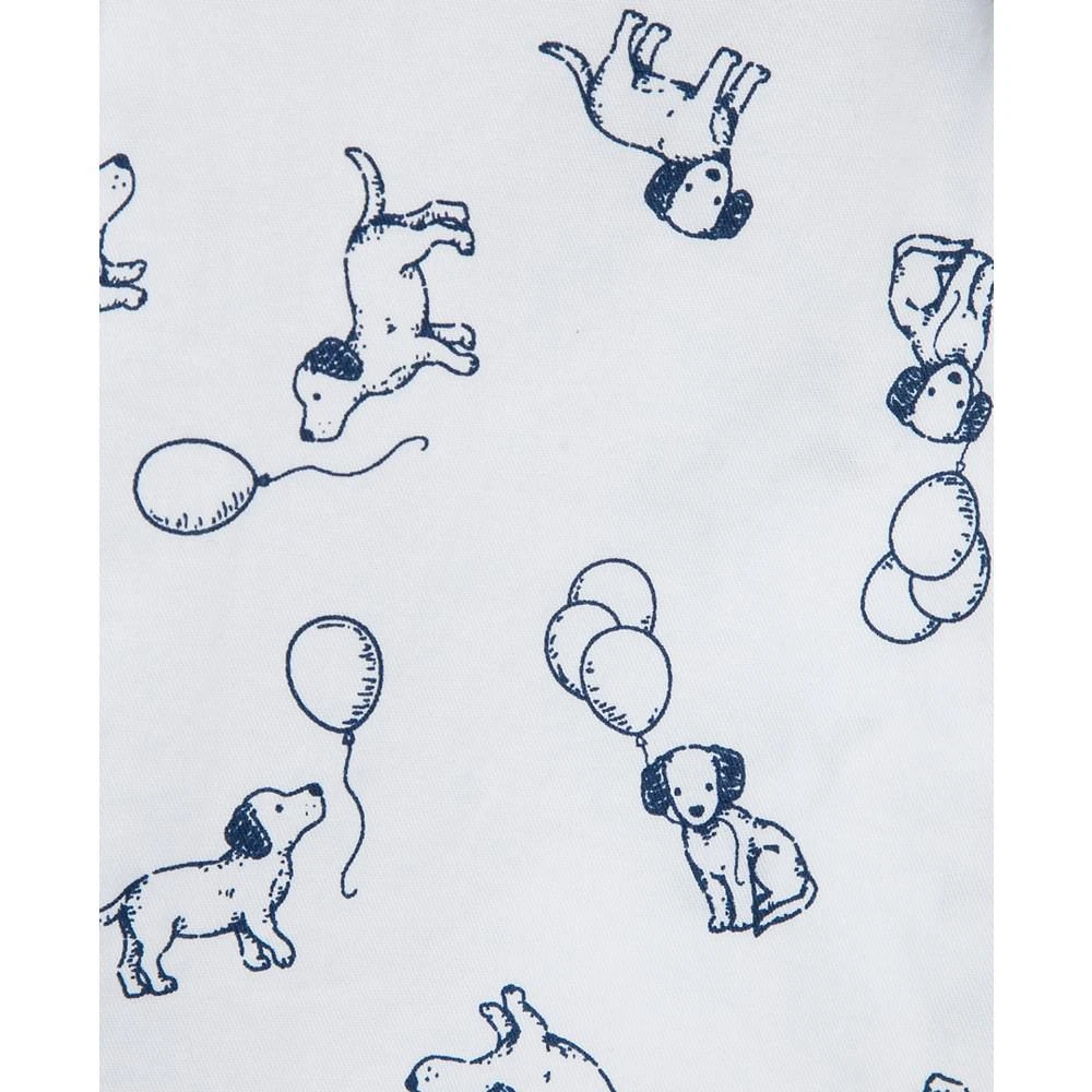 商品Little Me|Baby Boys Puppies Button Front Shirt and Pants Set,价格¥298,第3张图片详细描述