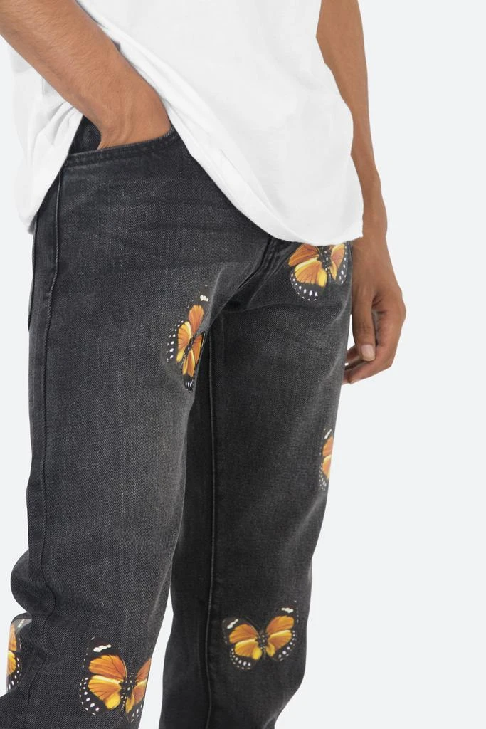 D223 Butterfly Straight Denim - Black 商品
