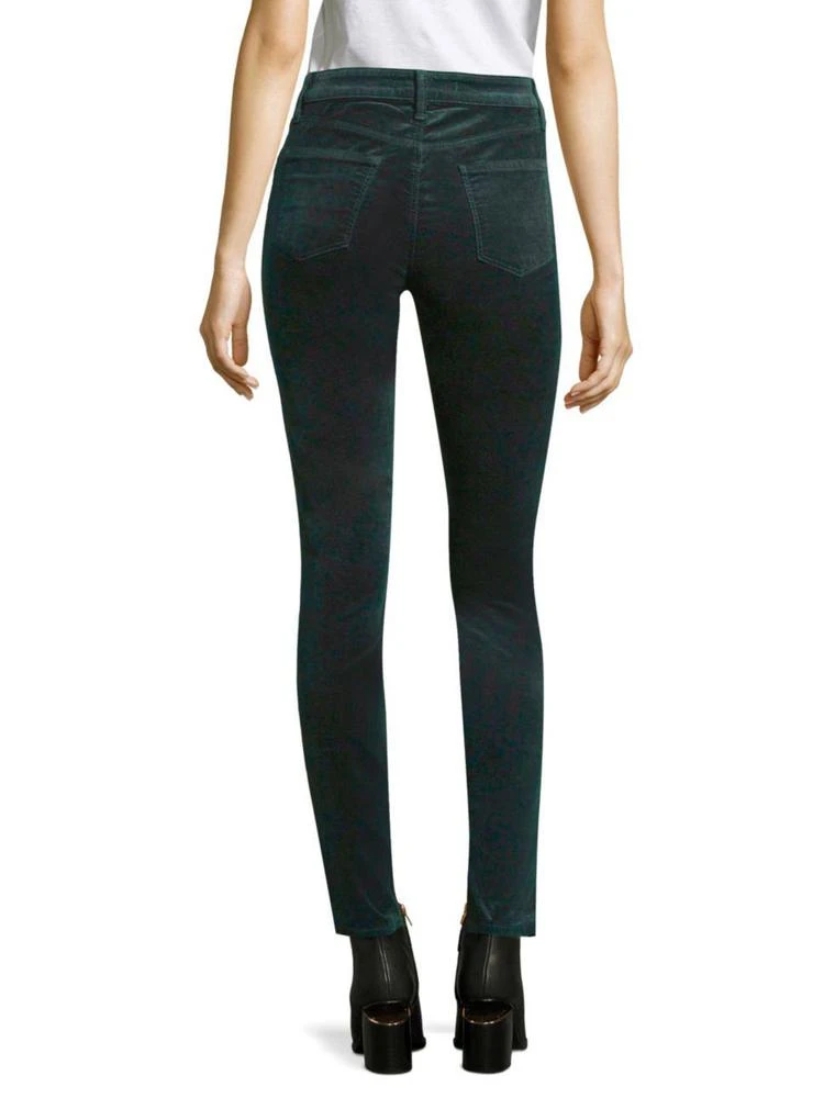 商品J Brand|Moorland Mid-Rise Velvet Pants,价格¥846,第2张图片详细描述