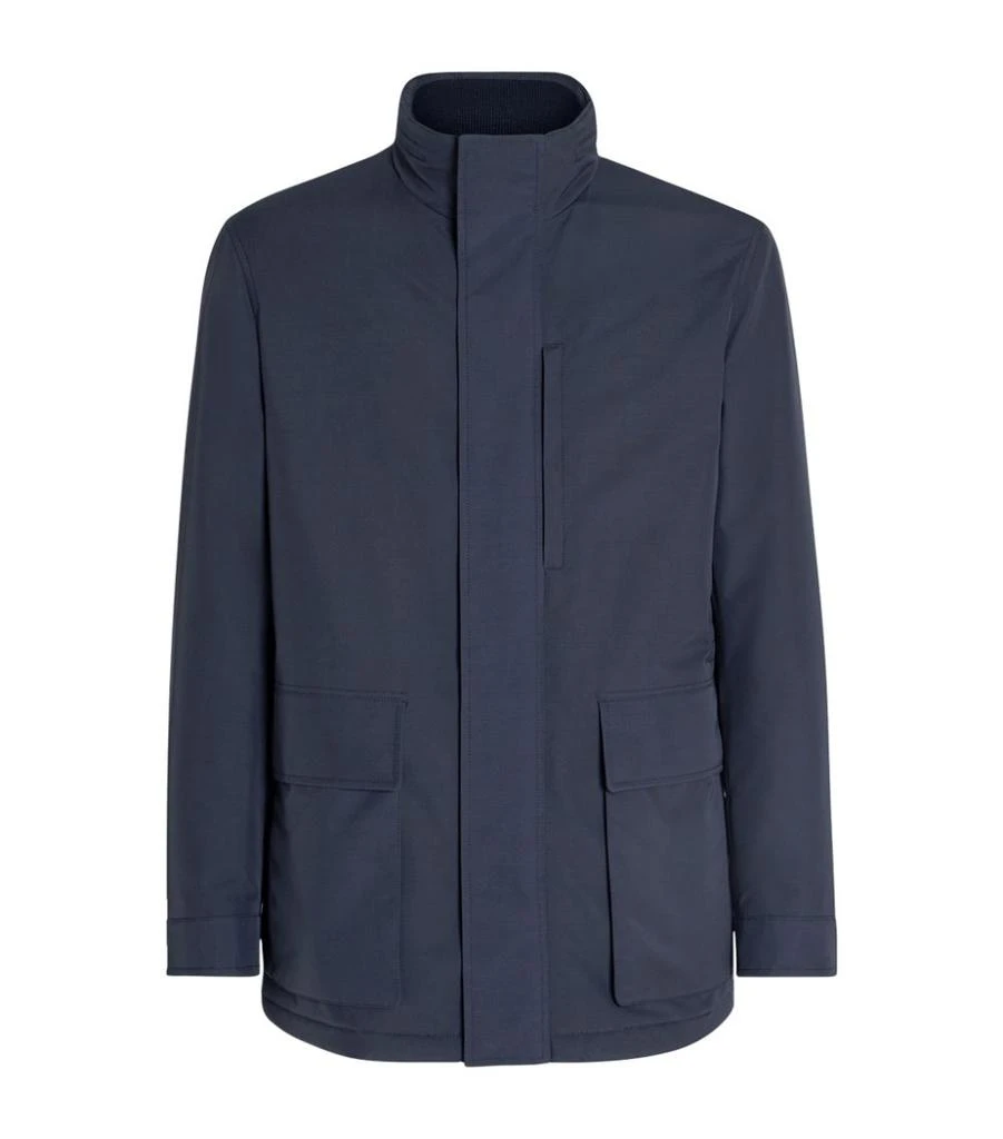 商品Zegna|Wool-Blend Padded Jacket,价格¥34152,第1张图片