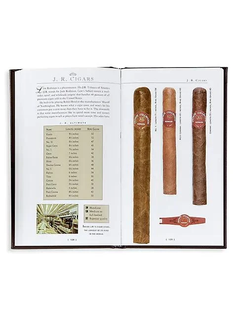 ''The Cigar Companion'' Leather-Bound Book 商品