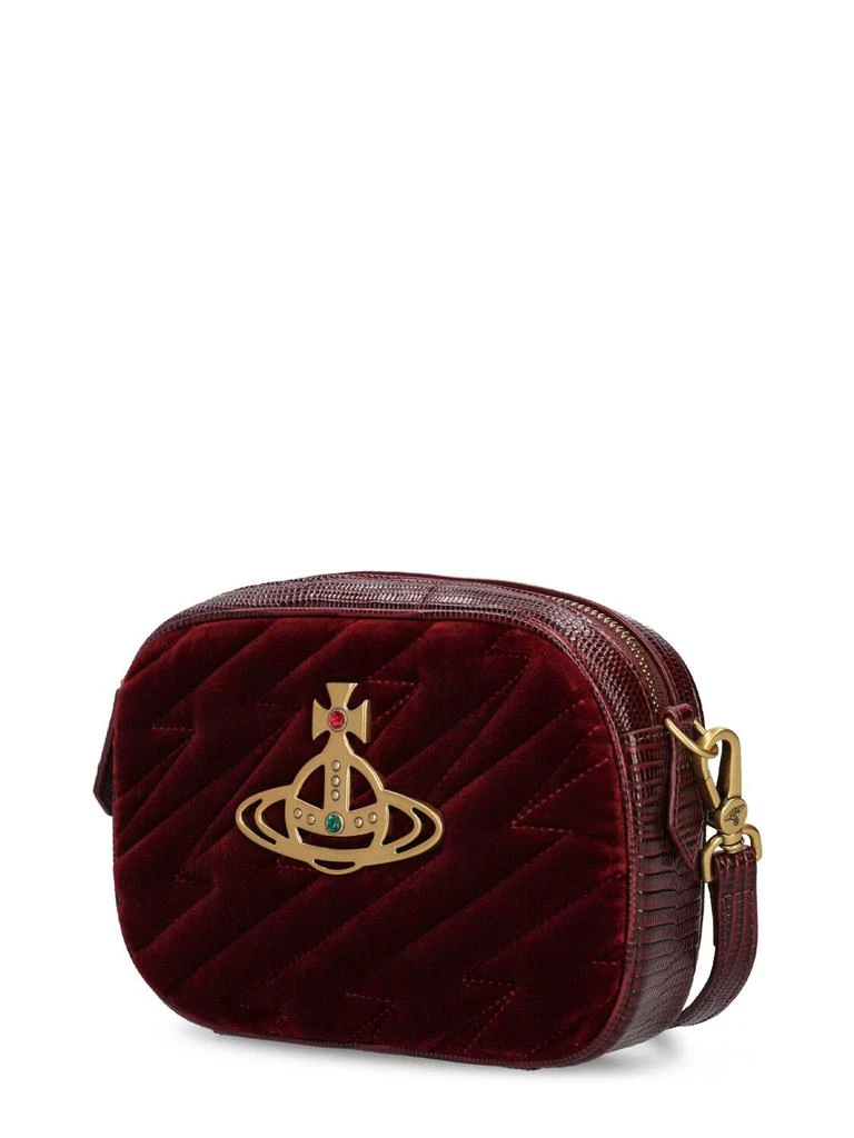 商品Vivienne Westwood|Anna Velvet Camera Bag,价格¥1949,第2张图片详细描述