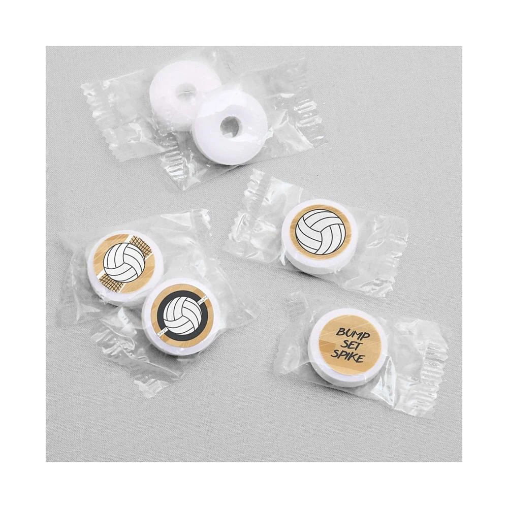 商品Big Dot of Happiness|Bump, Set, Spike - Volleyball - Round Candy Sticker Favors (1 sheet of 108),价格¥82,第2张图片详细描述