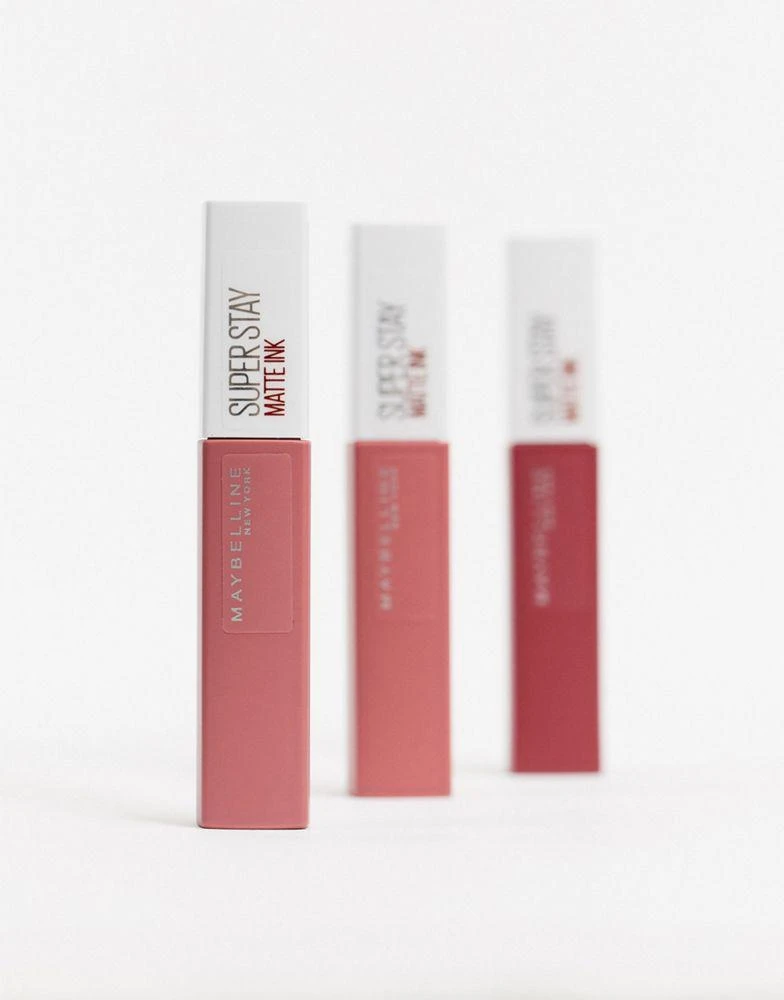 商品Maybelline|Maybelline Superstay Matte Ink Longlasting Liquid Lipstick - Revolutionary,价格¥99,第2张图片详细描述