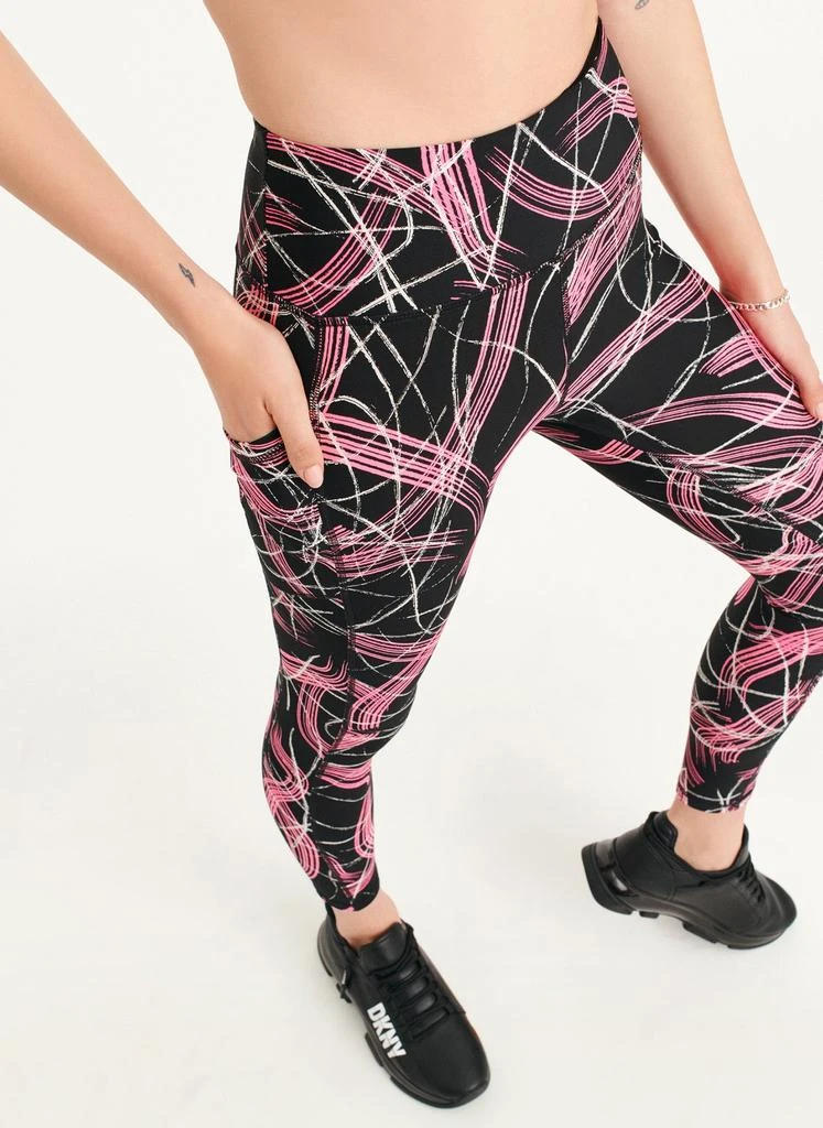 商品DKNY|Electric Shock Print High Waist Legging,价格¥192,第4张图片详细描述