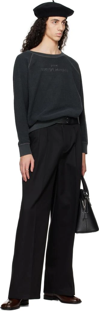 商品MAISON MARGIELA|Gray Cotton Sweatshirt,价格¥3538,第4张图片详细描述