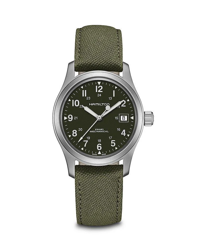 商品Hamilton|Mechanical Khaki Field Watch, 38mm,价格¥4453,第1张图片