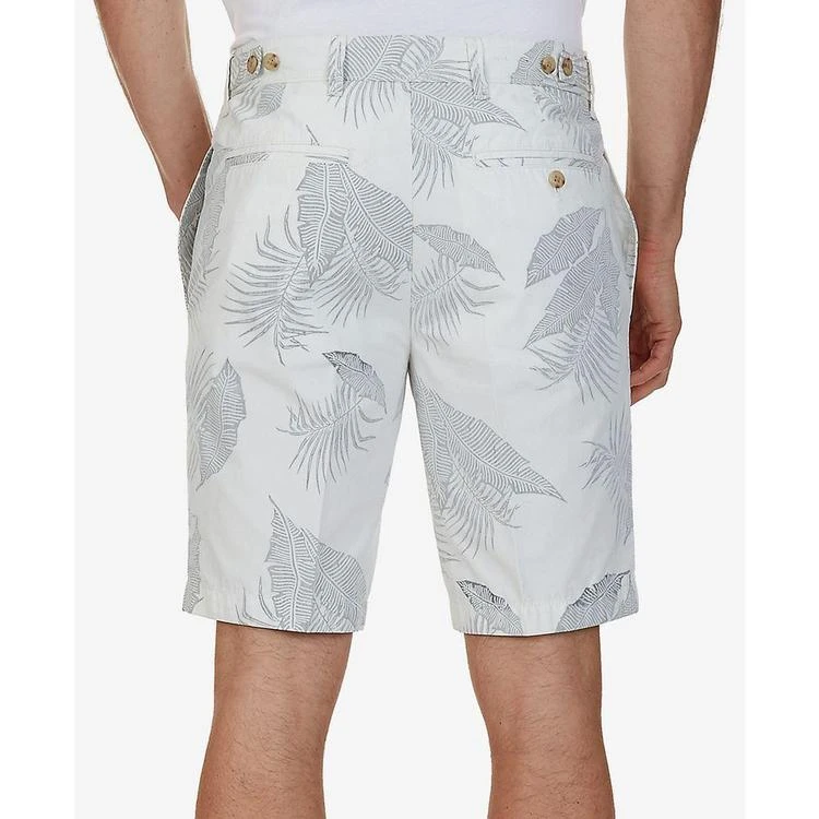 商品Nautica|Men's 9-1/2" Slim-Fit Leaf-Print Shorts,价格¥135,第3张图片详细描述