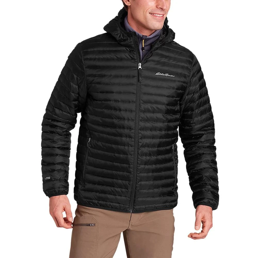 商品Eddie Bauer|艾迪堡男士羽绒连帽夹克 耐用防水外套,价格¥1019,第1张图片