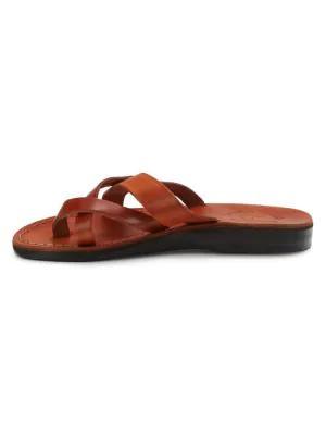 商品Jerusalem Sandals|Anthony Leather Flats,价格¥256,第6张图片详细描述