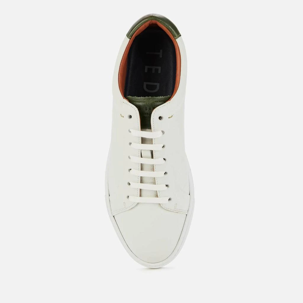 商品Ted Baker London|Ted Baker Men's Udamo Cupsole Trainers - White,价格¥761,第3张图片详细描述