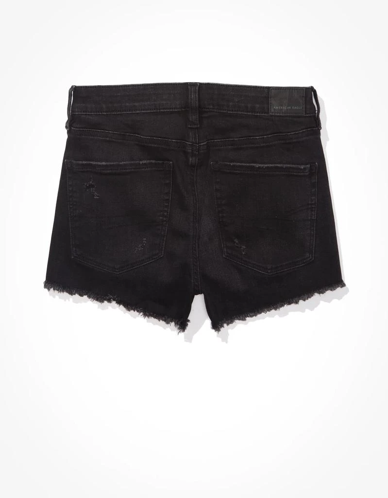 商品AE|AE Ne(x)t Level High-Waisted Denim Short Short,价格¥114,第5张图片详细描述