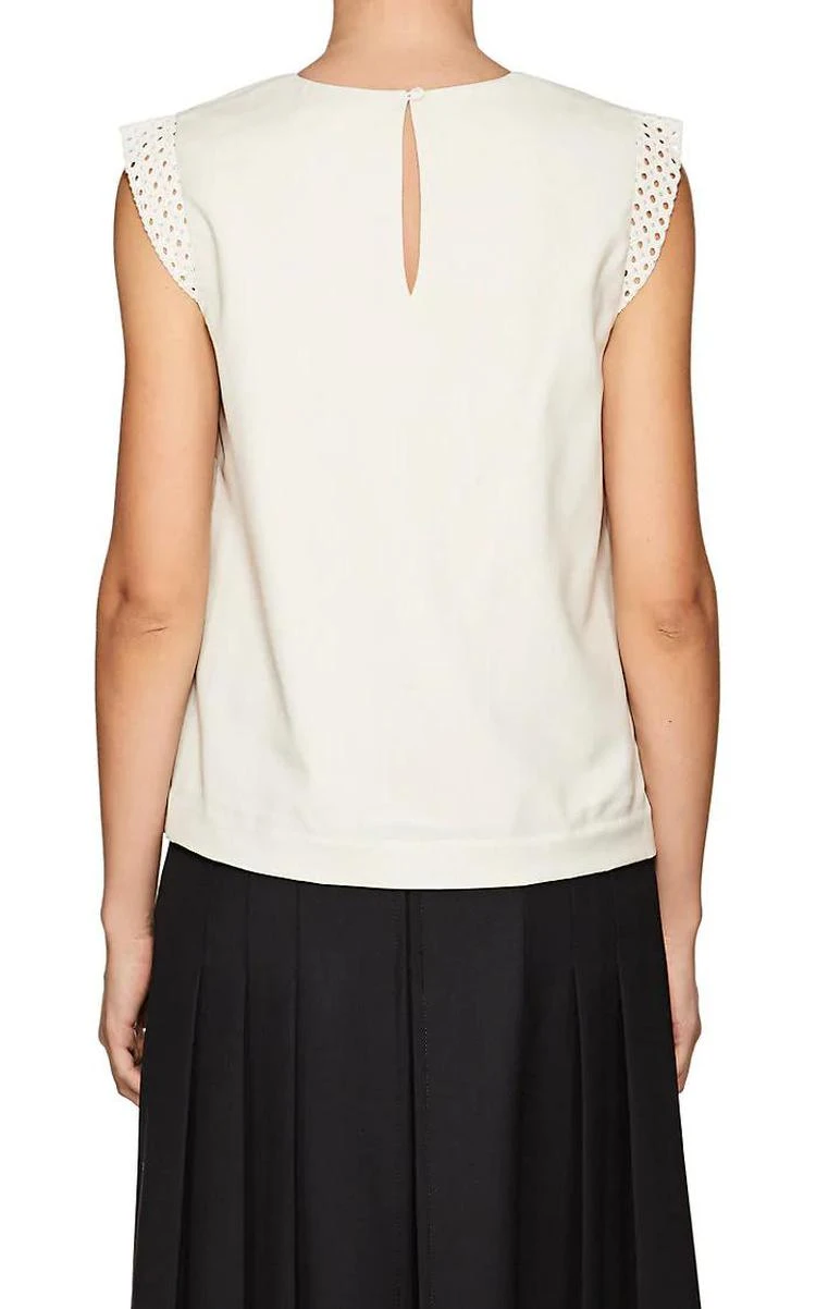 商品RHIÉ|Wool Cap-Sleeve Blouse,价格¥1253,第2张图片详细描述