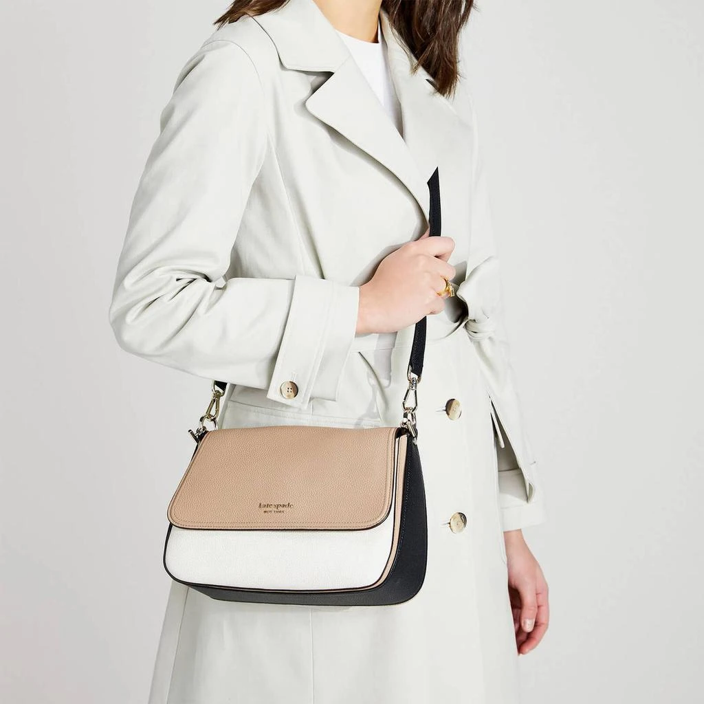 商品Kate Spade|Kate Spade New York Women's New Core Pebble Medium Convertible Shoulder Bag - Parchment Multi,价格¥1381,第2张图片详细描述