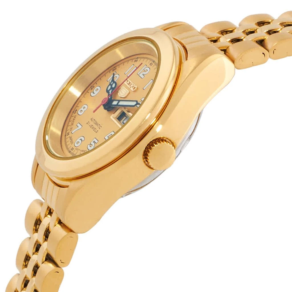 商品Seiko|5 Automatic Gold Dial Ladies Watch SYMF94J1,价格¥1013,第2张图片详细描述