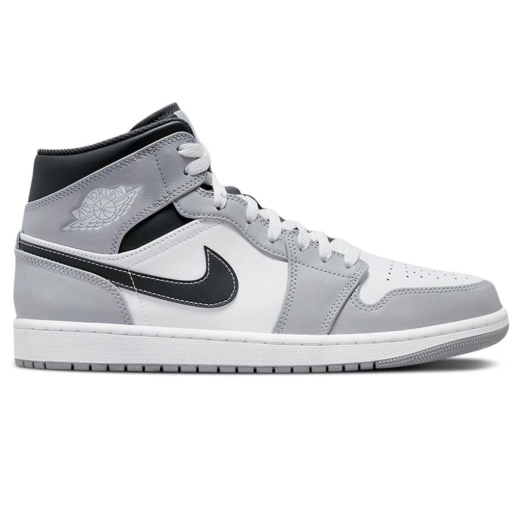 商品Jordan|Air Jordan 1 Mid Light Smoke Grey Anthracite,价格¥1813,第1张图片