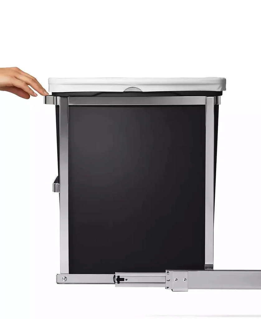 商品simplehuman|Under-the-Counter 30 Liter Pull Out Trash Can,价格¥597,第2张图片详细描述