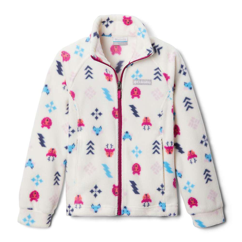 商品Columbia|Girls' Benton Springs II Printed Fleece Jacket,价格¥259,第7张图片详细描述