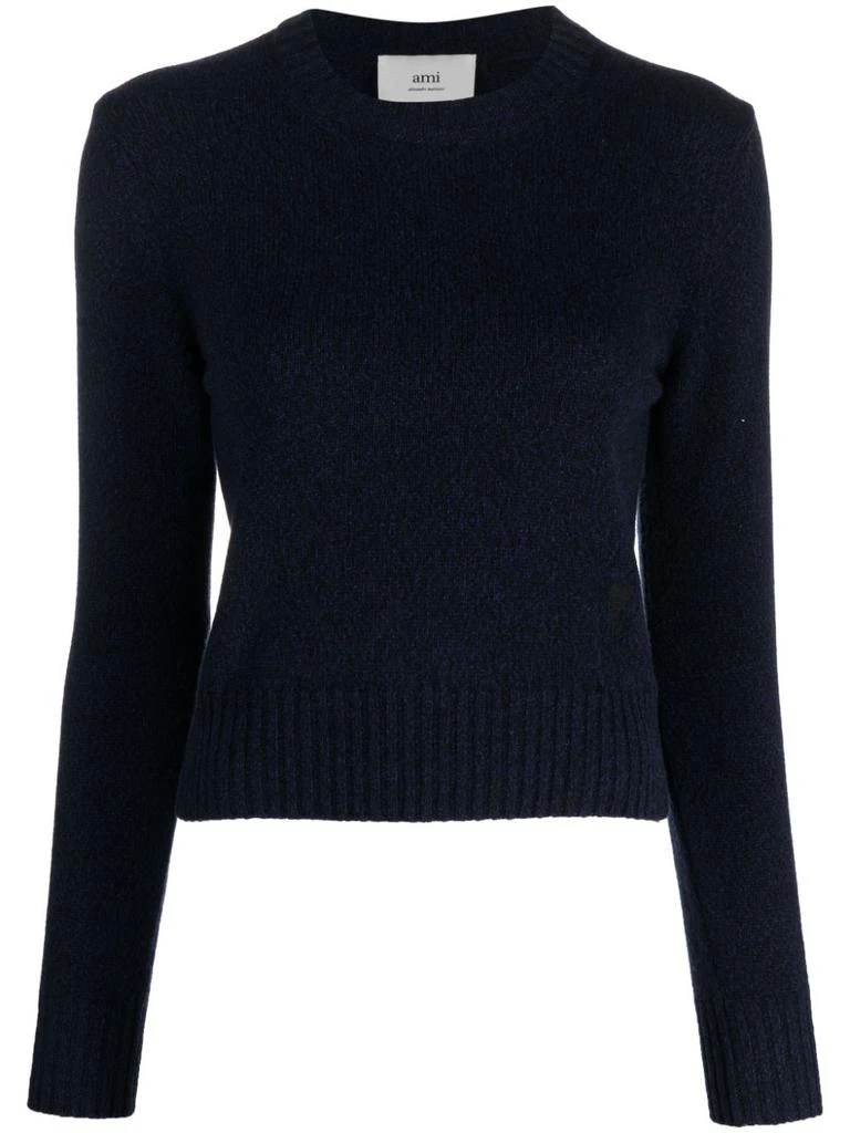 商品AMI|AMI PARIS - Ami De Couer Cashmere Sweater,价格¥3088,第1张图片