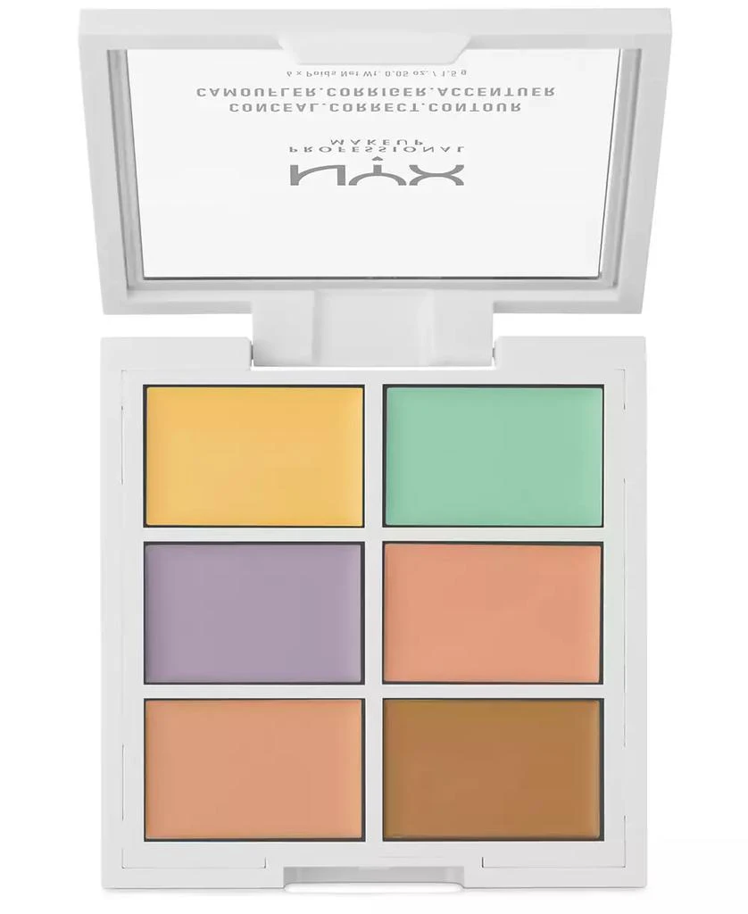 商品NYX Professional Makeup|6色遮瑕盘,价格¥92,第2张图片详细描述