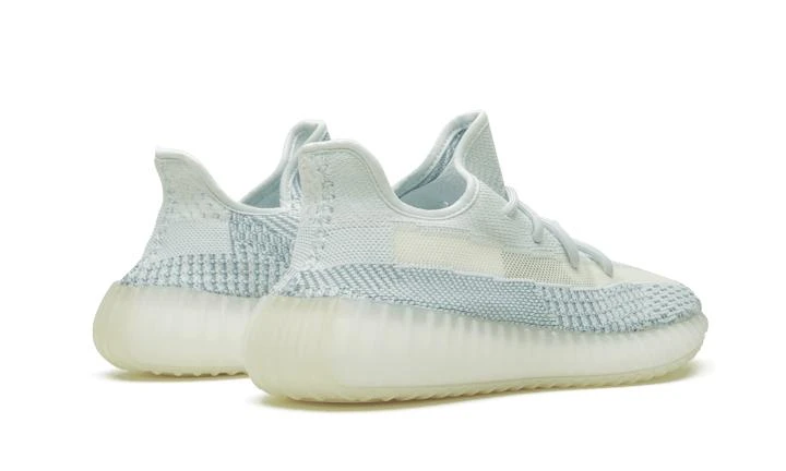 商品Adidas|adidas Yeezy Boost 350 V2 Reflective "Cloud White" 冰蓝 满天星 椰子,价格¥2829-¥8746,第4张图片详细描述