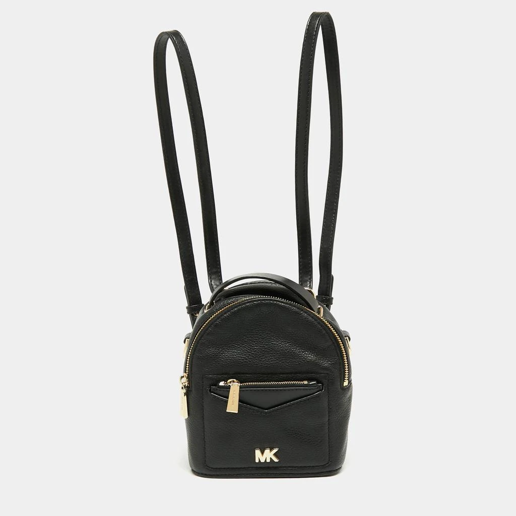 商品[二手商品] Michael Kors|Michael Kors Black Leather Jessa Convertible Backpack,价格¥853,第1张图片