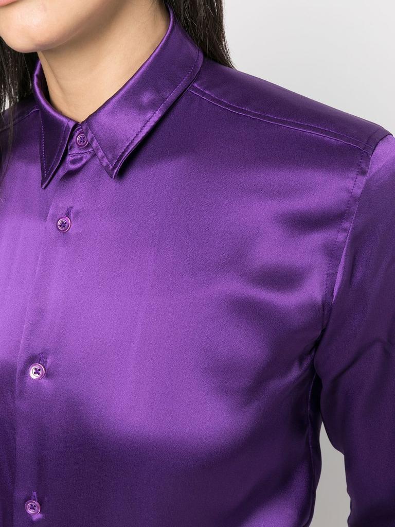 商品AMI|AMI PARIS - Silk Shirt,价格¥2036,第7张图片详细描述