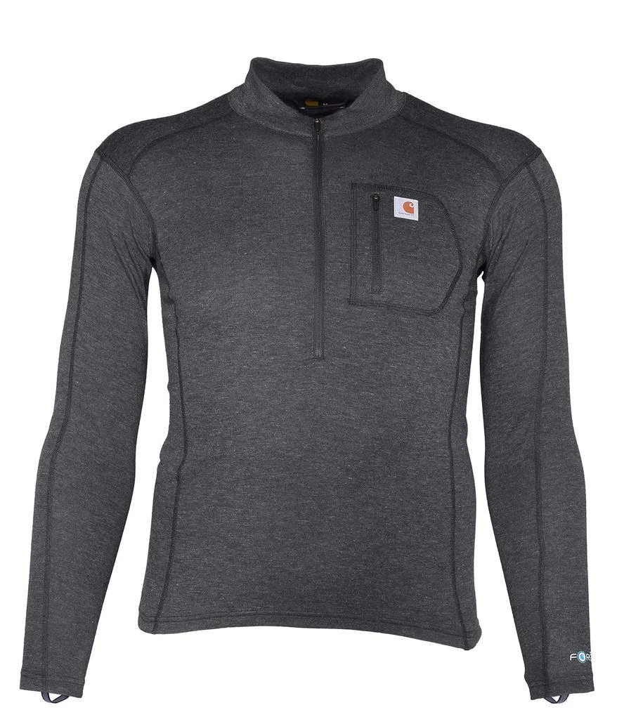 商品Carhartt|Men's Force Tech Quarter-Zip Thermal Base Layer Long Sleeve Shirt,价格¥290,第1张图片