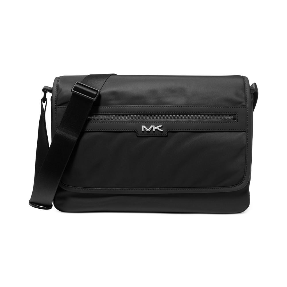 商品Michael Kors|Men's Solid Gabardine Logo Messenger Bag,价格¥936,第1张图片