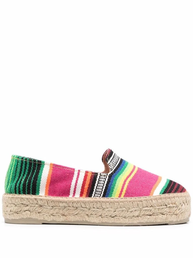 商品Manebi|MANEBI - Striped Espadrilles,价格¥455,第1张图片