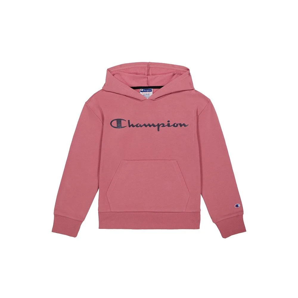 商品CHAMPION|Little Girls Power Blend Fleece Hoodie,价格¥72,第1张图片