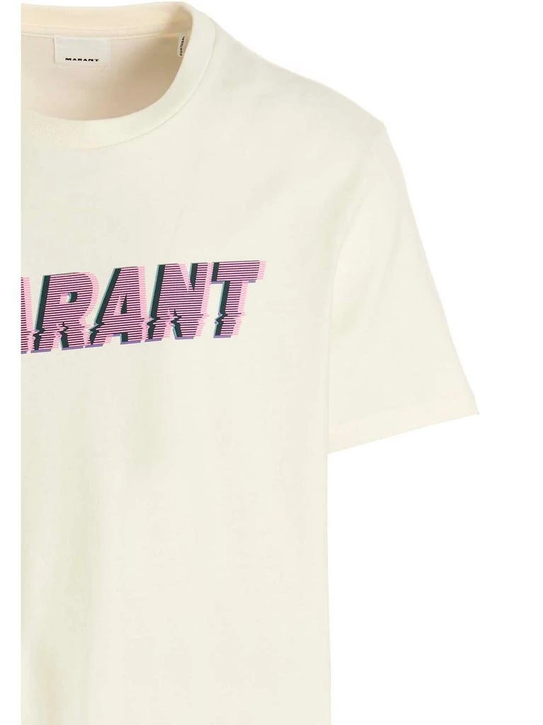 商品Isabel Marant|Isabel Marant Logo Printed Crewneck T-Shirt,价格¥1014,第3张图片详细描述