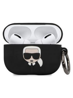 商品Karl Lagerfeld Paris|压花 3D 徽标 AirPods Pro 保护套 ,价格¥89,第1张图片