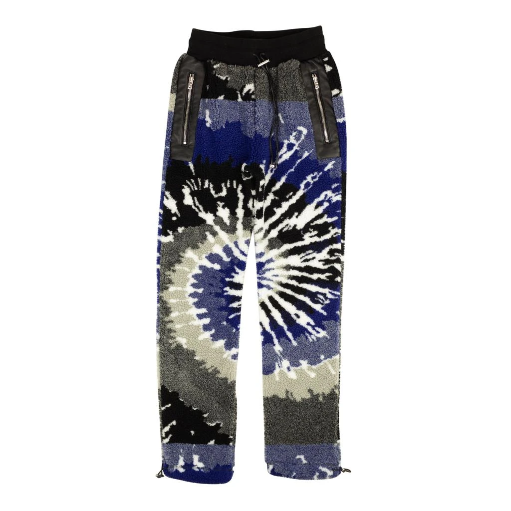 商品AMIRI|Blue And Black Tie Dye Polar Fleece Pants,价格¥1510,第1张图片