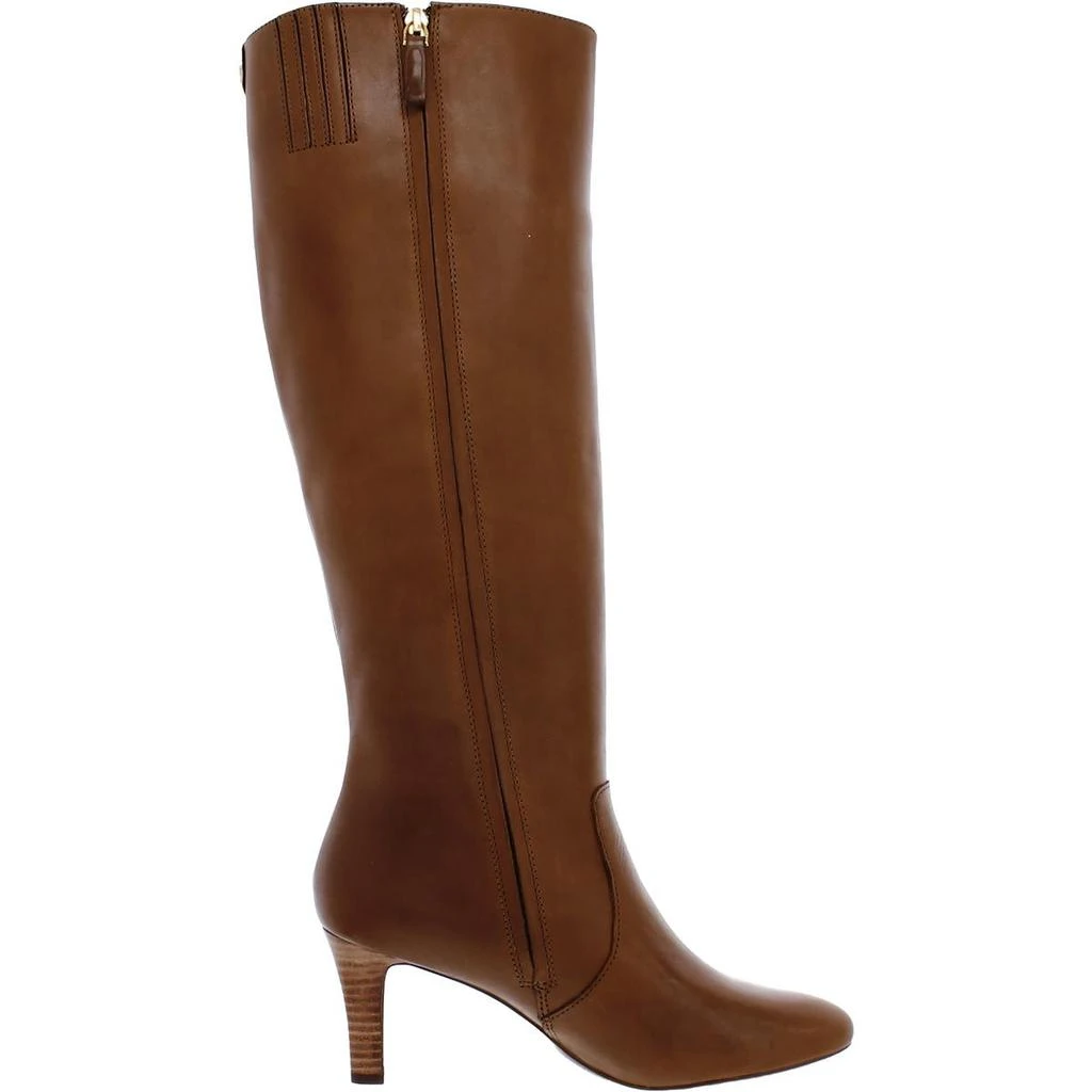 商品Ralph Lauren|Caelynn Womens Leather Tall Knee-High Boots,价格¥675,第2张图片详细描述