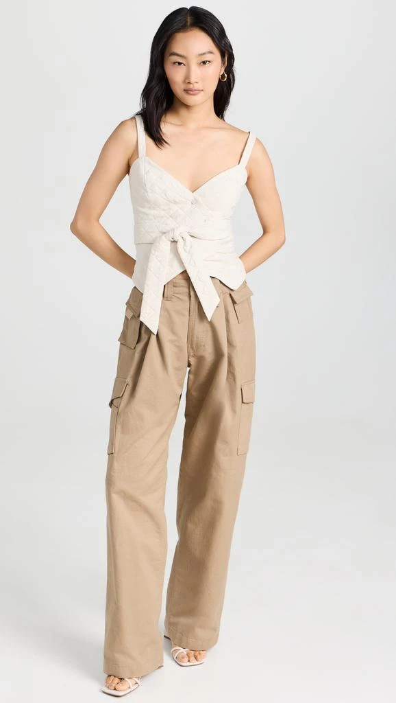 商品MARISSA WEBB|Raya Quilted Wrap Vest,价格¥842,第4张图片详细描述