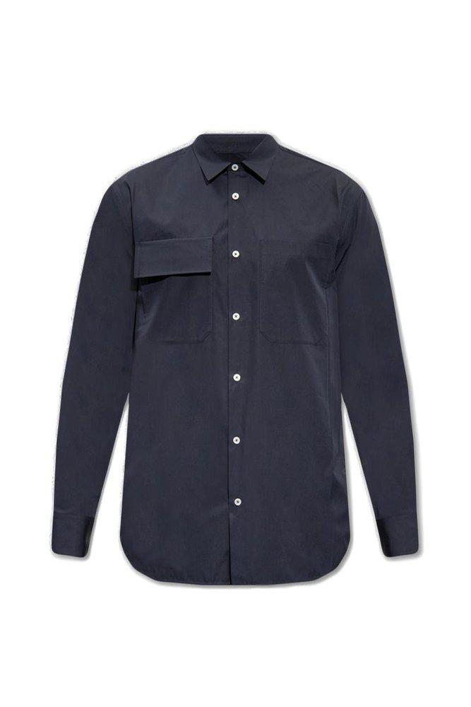 商品Jil Sander|Jil Sander	Buttoned Long-Sleeved Shirt,价格¥2362-¥2492,第1张图片