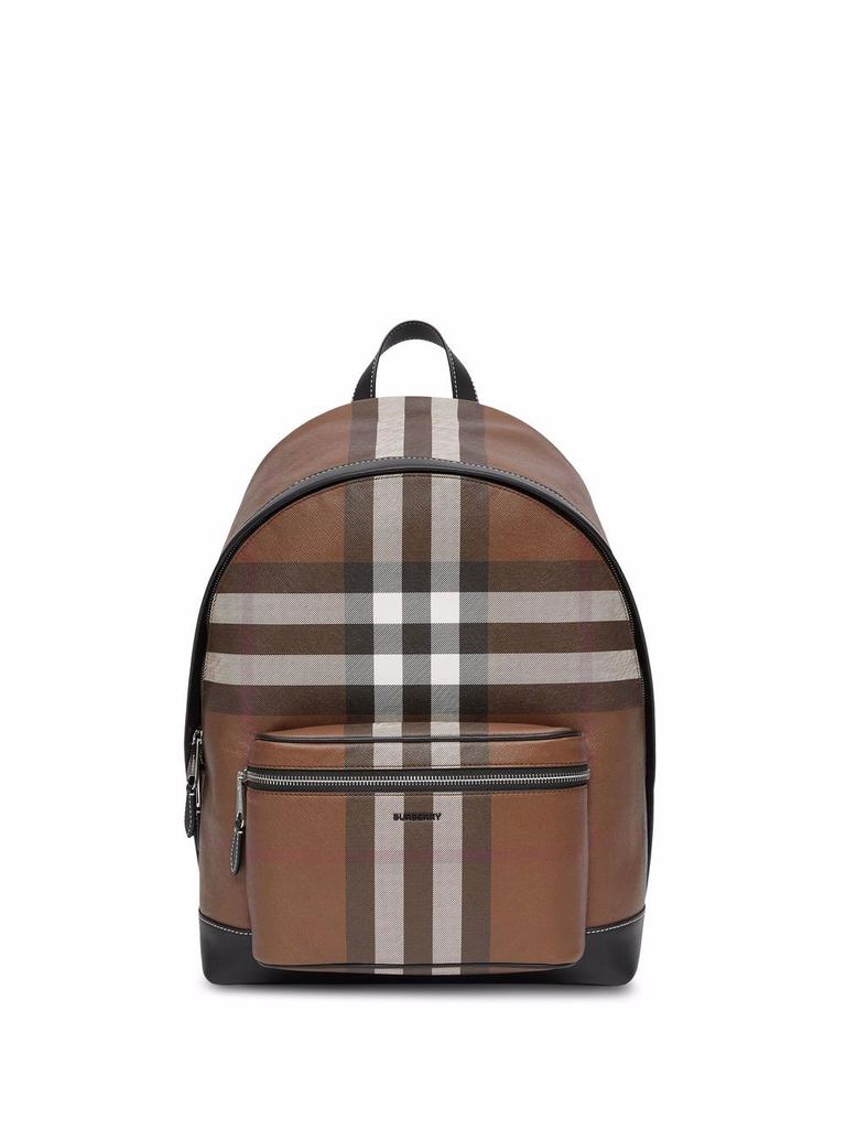 BURBERRY - Jett Check Motif Backpack商品第1张图片规格展示